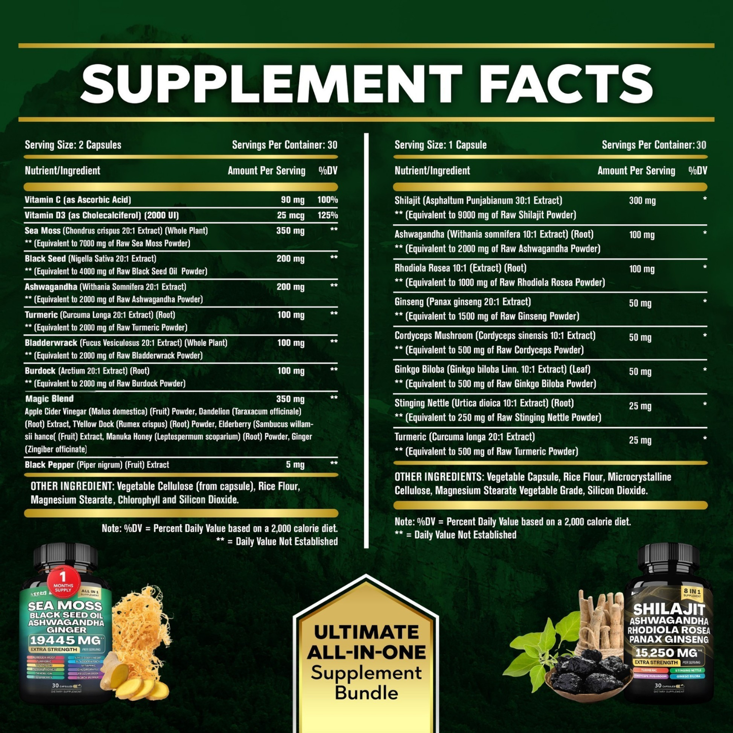 NUTRIFY™ 20-in-1 Supplement Bundle