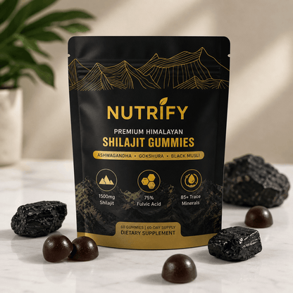 NUTRIFY™ Premium Himalayan Shilajit Gummies