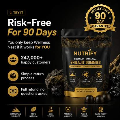 NUTRIFY™ Premium Himalayan Shilajit Gummies