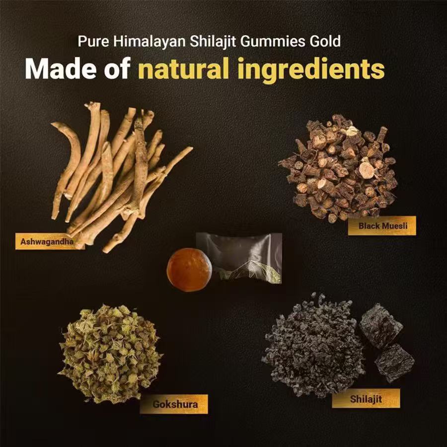 NUTRIFY™ Premium Himalayan Shilajit Gummies
