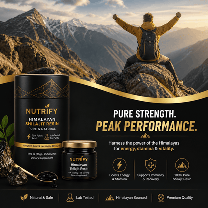 NUTRIFY™ Himalayan Shilajit Resin